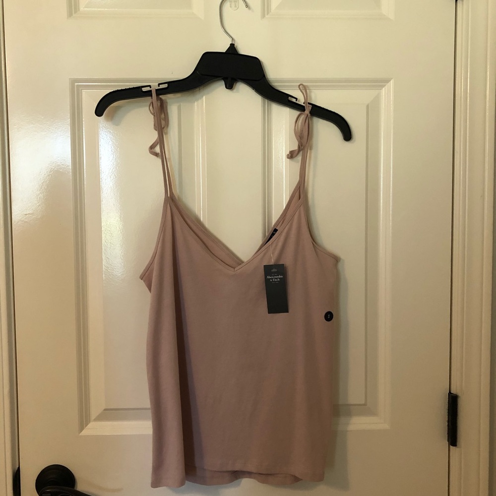 Abercrombie nude tank top